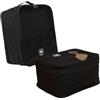 RunFar shop Borsa per scarpe da viaggio (35 x 26 x 21 cm), impermeabile, per scarpe, per trolley, da viaggio, con chiusura a strappo, colore: nero, Nero , Borsa per scarpe