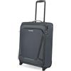 travelite valigia a mano con 2 rotelle per Condor + Ryanair, serratura a combinazione integrata, trolley superleggero con funzione di aggancio, 55x40x20 cm, 41 l, 1,7 kg