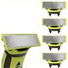 Generico Lame di ricambio per tutti i modelli OneBlade e OneBlade Pro, ricambio lama QP230/50 1-4 Pcs (4)