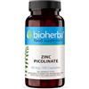 BIOHERBA Zinco Picolinato Puro 50 mg - 100 Capsule: Integratore Alta Biodisponibilità per Pelle Capelli e Sistema Immunitario di BIOHERBA