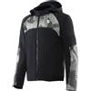 Dainese - Ignite 2 Tex Jacket, Giacca Moto in Tessuto con Cappuccio, Uomo, Nero/Grigio Muschio, 44