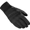 SPIDI, METRO WINDOUT, Colore Nero, Guanti Moto per Uomo, Protettivi, Resistenti e Traspiranti, con Touchscreen Capacitivo, in Pelle Caprina Resistente all'Abrasione