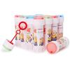 Toyland® Confezione da 12 Minion Bolle con Bacchette, Soluzione da 60ml e Coperchio Labirinto Originale - Giocattoli per Soldi da Tasca e Sacchetti