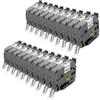 Pristar 20x Compatibile per Brother P-Touch 12mm Nastro per Tze-231 Tze231 Etichette, per Brother P-Touch PT-H100R PT-H105 PT-H100LB PT-H110 H107B D400 PT-D210 PT-E100 D600VP 1000 1010 H105 H100LB