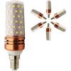 Chao Zan Lampadine LED 16W E14 mais LED Small Edison Screw Equivalente a 150W 1500Lm Non Dimmerabile 36000K Luce Bianco freddo Lampadine a candela（6 pezzi）
