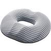 Surwin Cuscino Antidecubito Ciambella per Sedersi, Cuscino Ergonomico Sedia Ufficio Maglia Cuscino Memory Foam Sedia per Gravidanza, maternità, Emorroidi, Anziani (One Size,Hrigio Chiaro Uomo)