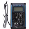 RiToEasysports Micro chitarra elettrica 5 band equalizzatore piezo equalizzatore con display LCD e preamplificatore per strumenti musicali portabile, professionale, live performance, studio recording, uso casalingo
