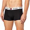 Tommy Hilfiger Logo in Cotone Organico, Nero Pvh S Nero Pvh