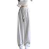 Generic Pantaloni Cargo Larghi da Ragazza,Pantaloni in Denim Multi Tasche Pantalone Tinta Unita Elastica lavati Tuta Ragazze Hip Hop Bambina Casual 3-15 Anni