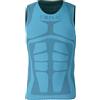 Iron-ic, Canotta Smanicata Performance Traspirante Anatomica, Canotta Running, Trekking, Crossfit Uomo (IT, Testo, Taglia Unica, Regular, Regular, Turquoise)