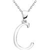 Sofia Milani - Collana Donna Argento 925 - Ciondolo C Lettera - 50343
