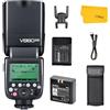 Godox V860II-N TTL Fash 2.4 G HSS 1/8000s con Li-on Batteria Fotocamera Flash Speedlight