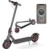 PLAYBIK 8.5 Pollici Monopattino Elettrico per Adulti - Autonomia 25 km/h, Batteria 10AH, Monopattino Elettrici Pieghevole con Capacità di Carico Massima di 120 kg, 3 Impostazioni di Velocità