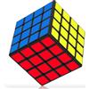 KOSTACHI Speed Cube 4x4, 4x4x4 Cubo Magico Professionale Nero, Cubo 4x4 Giochi e Giocattoli per Ragazzi & Uomini
