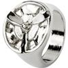 Uno de 50 UNOde50 Anello da donna, Argento Sterling 925, Dimensioni 23-20.02 mm, Lega di metallo, Gioielli fatti a mano