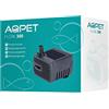 AQPET Flow Pompa Sommergibile per Acquari e terrari con Portata Regolabile,Flow 300 portata regolabile max 300 lt/h