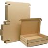 STRBOXONG Scatole di spedizione in cartone ondulato, 150x100x20mm grandi scatole postali per la spedizione, scatole di imballaggio marrone per affari, stoccaggio o regalo (10 pezzi)