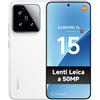 Xiaomi 15 5G Bianco 512GB Memoria 12GB Ram Display 6.36 Amoled 120Hz 50MP White