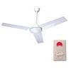 CHANGLI CROWN VENTILATORE DA A SOFFITTO INDUSTRIALE 3 PALE Ø 120CM 75W COMANDO A MURO CASA
