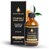 BIOVITALIZE Siero Viso Vitamina C 98% di origine Naturale - Illuminante, Pro Age e Antimacchie - Serum Vitamina C Stabilizzata, pelle luminosa in poche applicazioni, 50 ml in vetro ambrato