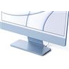 SATECHI USB C Slim Dock per iMac da 24 con custodia senza attrezzi per M.2 PCIe NVMe e SSD SATA - Porta dati USBC, USB-A, 2 USB2.0, lettore di schede Micro/SD (blu)