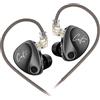 KZ Castor, cuffie in-ear con monitor dual-dynamic driver, con 4 interruttori di accordatura, Hi-Fi, cancellazione del rumore, chiarezza in tutte le frequenze, auricolari stereo per ingegneri audio,