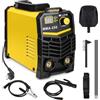 Viviheyday MMA saldatrice per elettrodi 250A, IGBT Inverter E-Hand saldatrice, mini elettrodi, potenza regolabile, ventilazione integrata, funzione Arc Force e anti-stick con morsetto di lavoro