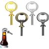 Weenwill Apribottiglie in Metallo,4 Pezzi Kit di Inserti Filettati per Apribottiglie di Birra per DIY,Matrimoni,Feste,Kitchen