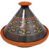Generico Tajine in Terracotta XL 32cm - Autentica Pentola Etnica Marocchina/Tunisina con Ebook 0 0212242000