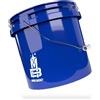 MAGIC BUCKET | Secchio per lavaggio a mano auto blu | 3,5 GALLONI US ca. 13 litri | compatibile con Grit Guard, Dettaglio Guardz Dirt Lock, Chemical Guys Dirt Trap, Gamma Lids