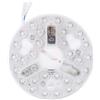 Asixxsix Kit di illuminazione LED di ricambio per ventilatore da soffitto da 5,3 pollici, 15 W, 3000 K, 4200 K, 6500 K, 3 colori, dimmerabile, retrofit, per pannello di ricambio