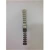 CINTURINO OROLOGIO ANSA 18 MM ACCIAIO "LINETTE" -NUOVO-