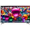 LG webOS UHD AI UA75 TV 75 pollici, Smart TV 4K Ultra HD, Processore α7 Gen8, webOS con AI, Filmmaker mode, HDR10, Gaming con VRR 4K@60Hz, Game Optimizer, Wi-Fi, 75UA75006LA 2025
