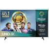 Hisense Smart TV 43 4K Ultra HD 2025 43A6Q, Smart TV VIDAA U8, Dolby Vision, HDR 10, Game Mode Plus, Alexa Built-in, VIDAA Voice, Tuner DVB-T2/S2 HEVC 10, lativù 4K, 43'', 2025 LED