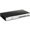 D-Link DGS-1210-10MP switch di rete Gestito L2/L3 Gigabit Ethernet (10/100/1000) Supporto Power over (PoE) Nero [DGS-1210-10MP]