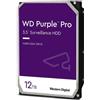 WESTERN DIGITAL 12TB PURPLE PRO 256MB - 3.5IN SATA