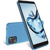 Xgody X32 Smartphone Android con 2GB RAM + 16GB ROM (128GB Espandibile), Octa-Core 5,5" 2500mAh Telefoni Cellulari Dual SIM 4G- 8MP+5MP Camera 3 Slot/Face ID/GPS (Blu)