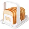 HERCHR Affettatrice regolabile per pane, Manuale Taglierina per Pagnotta, Affettatrice per Toast Pieghevole per Pane Fatto in Casa, Panino Multifunzionale Tostapane Portatile per arrosto