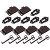 Cabilock 6 Set Serratura per Mobili Antichi, Placcata In Retrò Serrature Porta Armadietto per Cassetta Postale、Spogliatoio、Porta Interna、Cassettiera Ufficio、Armadio、Chiavi、Sostituzione