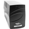 Mach Power Gruppo di continuità per Casa e PC - UPS line interactive 800VA/390W, stabilizzatore AVR, 1 batteria 12V/7Ah, 2 uscite Schuko/Ita, 1 Porta USB UPS-LIT80P (800VA/390W)