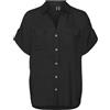 VERO MODA Vmbumpy-Maglietta S/S Wvn Ga Noos Camicia a Maniche Corte, Verde, M Donna
