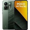 Xiaomi POCO M7 Pro 5G smartphone, 8+256GB, Verde, 50MP fotocamera principale con OIS, 5110 mAh batteria (tipi) con 45 W HyperCharge, IP64, caratteristiche AI (senza caricabatterie incluso)