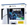 Sony Playstation 5 Slim Fortnite 1 TB Wi-Fi Nero, Bianco