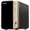 QNAP TS-264 NAS Tower Collegamento ethernet LAN Nero, Oro N5095