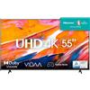 Hisense TV LED Ultra HD 4K 55 55A6K Smart TV Wifi HDR Dolby Vision AirPlay 2