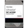 Western Digital Hard Disk 35 18TB - 7200rpm - SAS 12Gbps - 512MB - WD Ultrastar DC HC550 512e