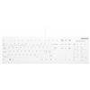 CHERRY AK-C8112 tastiera Medico USB QWERTY Nordic Bianco