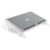BakkerElkhuizen FlexDesk 640 porta documenti Plastica Gomma Acciaio Grigio chiar