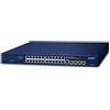 PLANET IPv4/IPv6 24-Port Gestito L2/L4 Gigabit Ethernet 10/100/1000 1U Blu (IPv4