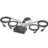 STARTECH - SERVER MANAGEMENT KVM SWITCH USB-C A 2 PORTE